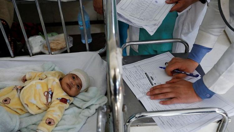 تزايد معدل دخول الأطفال للمستشفيات في أفغانستان بسبب الالتهاب الرئوي