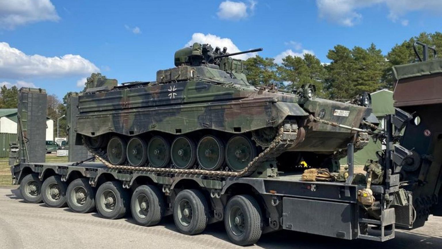 Ukraine clinches U.S., German armoured vehicles, rejects Russian truce order