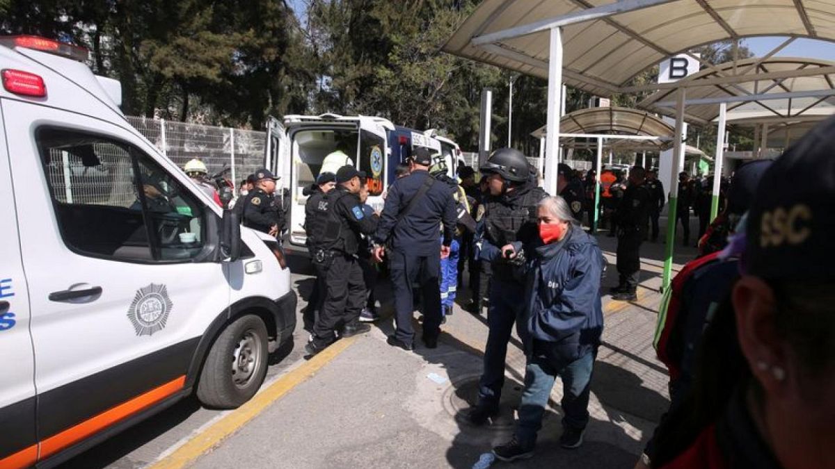 One dead, 22 injured in accident on Mexico City metro | Euronews