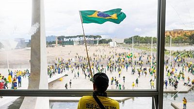 Simpatizantes de Bolsonaro invaden el Congreso y el palacio presidencial en Brasilia