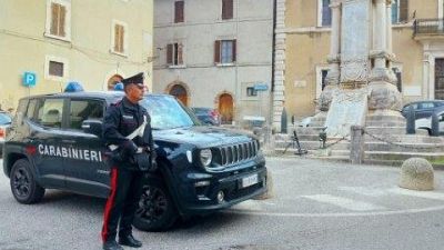 E' successo ad Attigliano. L'uomo arrestato dai carabinieri E' successo ad Attigliano. L'uomo arrestato dai carabinieri