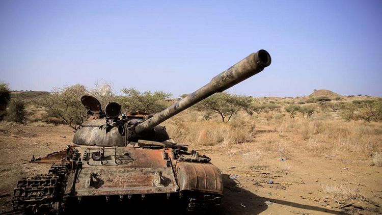 قوات تيجراي تبدأ تسليم أسلحة ثقيلة للجيش الإثيوبي