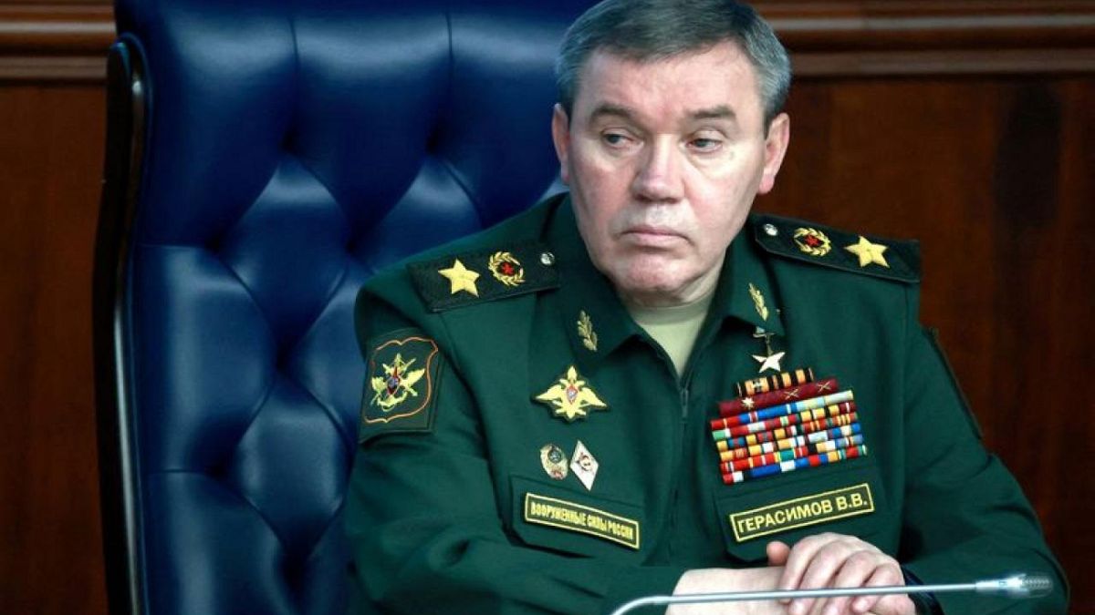  رئيس هيئة الأركان العامة الروسية الجنرال فاليري جيراسيموف.