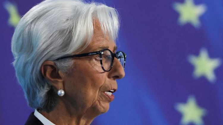 ECB will stay the course of rate hikes, Lagarde says