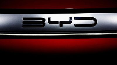 BYD-OUTLOOK:Chinese EV giant BYD set for surge in 2022 profit as sales jump
