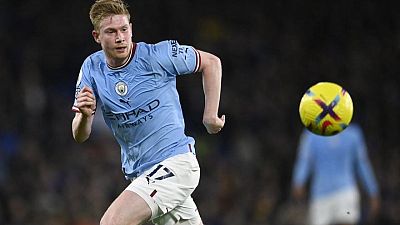 Soccer-De Bruyne, Dias and Stones in contention for Spurs game