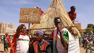 Hundreds join anti-France protest in Burkina Faso capital