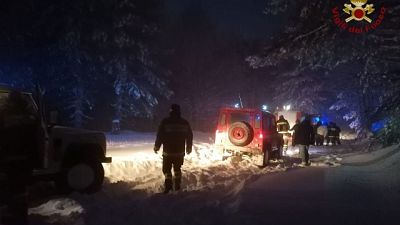 Interventi dei Vigili fuoco sulla Sila e nella zona del Pollino