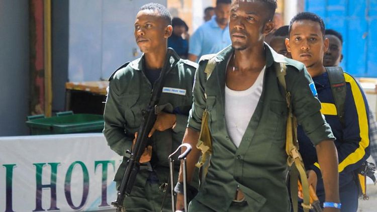 At least five injured after blast at mayor's office in Mogadishu -ambulance worker