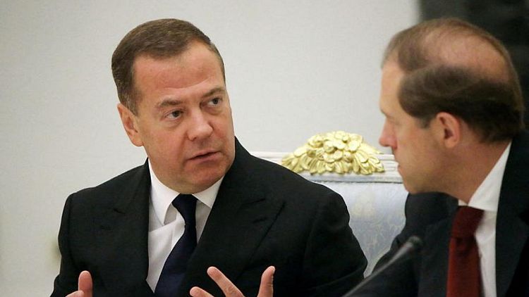 Russia's Medvedev says Moscow has enough weapons