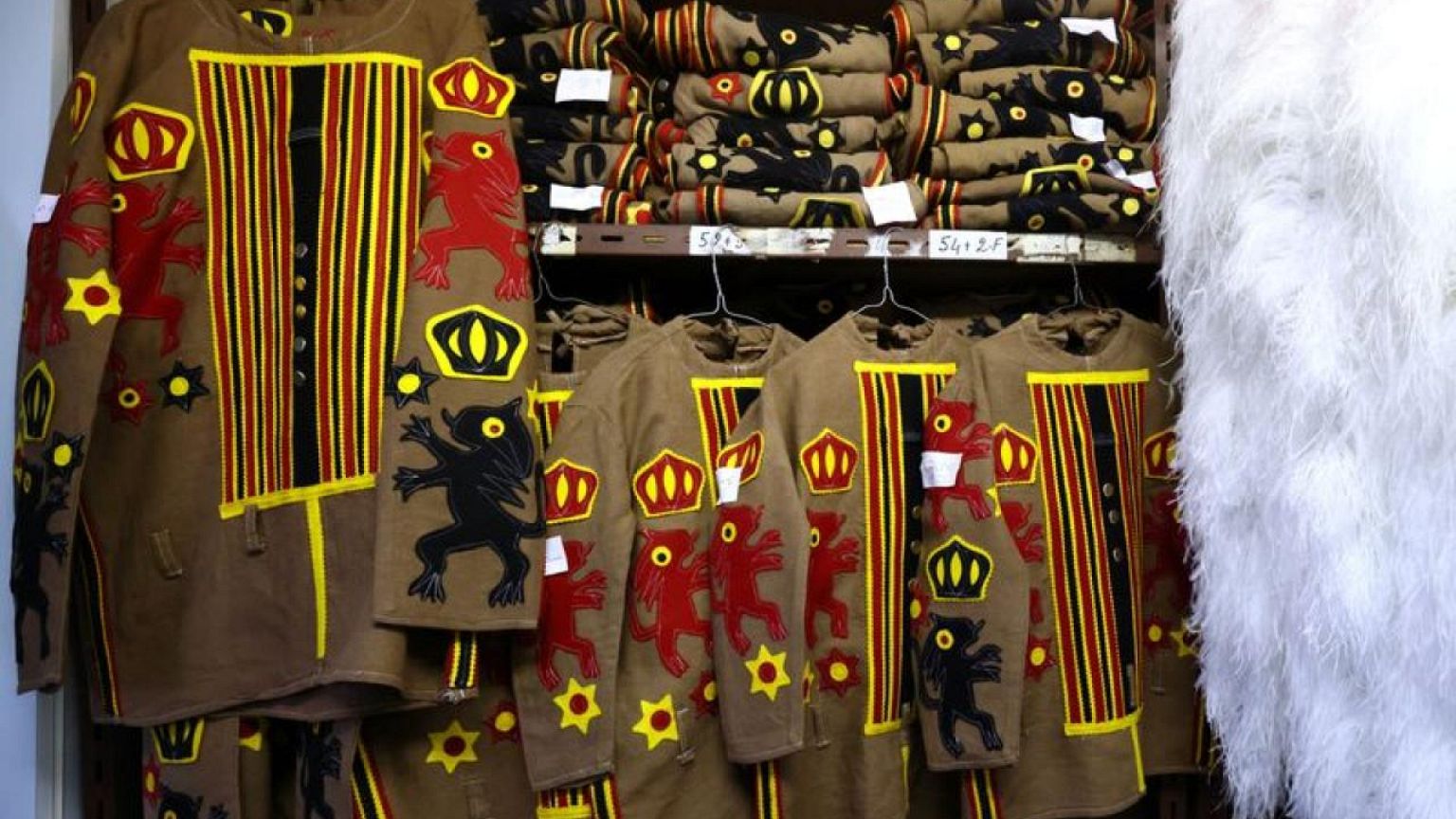 Belgian costume maker hopes for carnival boom after COVID 'black hole'