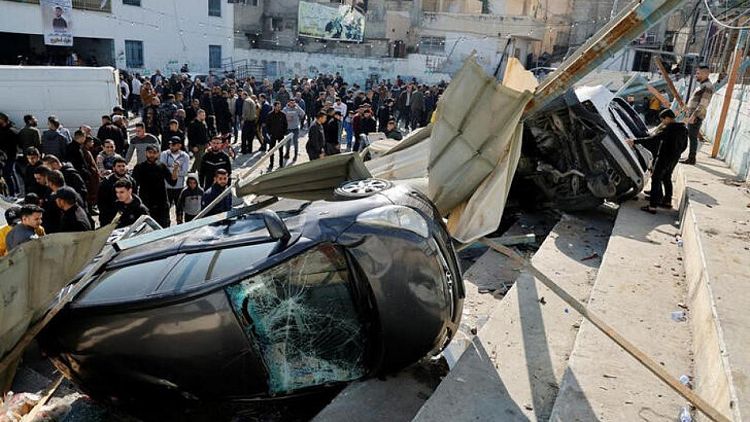 ISRAEL-PALESTINOS-VIOLENCIA:Tropas israelíes matan a nueve palestinos en enfrentamiento en Yenín: médicos