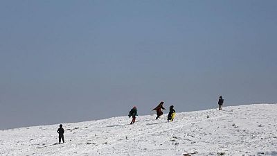 AFGHANISTAN-COLD-EA6:برد الشتاء القارس يودي بحياة أكثر من 160 أفغانيا