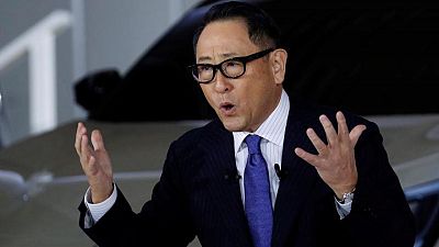 TOYOTA-LEADERSHIP-MEDIA:Toyota boss bows out on news outlet he trusts - his own