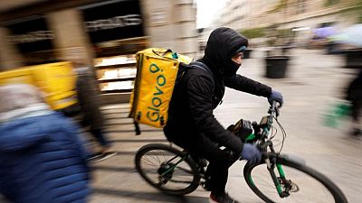 SPAIN-DELIVERY-HERO-LAYOFFS:Delivery Hero's Glovo to lay off 250 employees worldwide