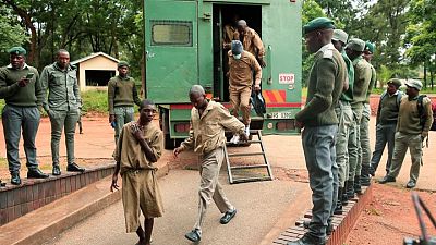 ZIMBABWE-POLITICS:Zimbabwe court grants bail to 26 opposition party members