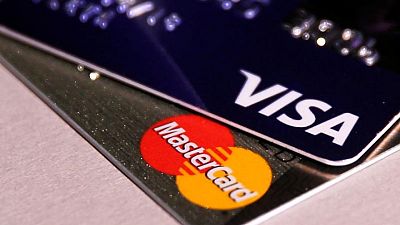 USA-CARDS-RESULTS:Visa, Mastercard pin hopes on China reopening as travel boom fades