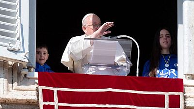 POPE-ISRAEL-PALESTINE-SK2:بابا الفاتيكان يدعو إسرائيل والفلسطينيين إلى وقف "دوامة الموت" POPE-ISRAEL-PALESTINE-SK2:بابا الفاتيكان يدعو إسرائيل والفلسطينيين إلى وقف "دوامة الموت"