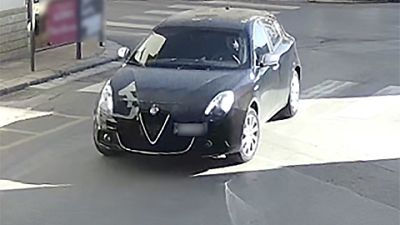 La Giulietta acquistata dal boss ripresa a Campobello di Mazara La Giulietta acquistata dal boss ripresa a Campobello di Mazara