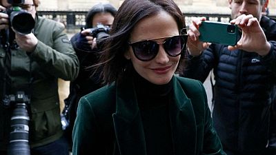 BRITAIN-COURT-GREEN:In UK lawsuit, Hollywood star Eva Green says making 'B movie' would kill career 