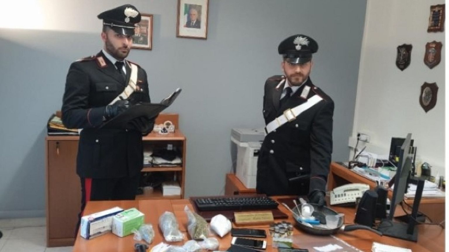 Anche ketamina, Mdma, anabolizzanti e dopanti, un arresto