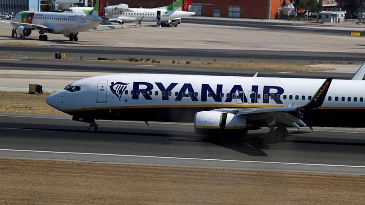 RYANAIR-TRAFFIC:Ryanair flies 11.8 million passengers in record for January