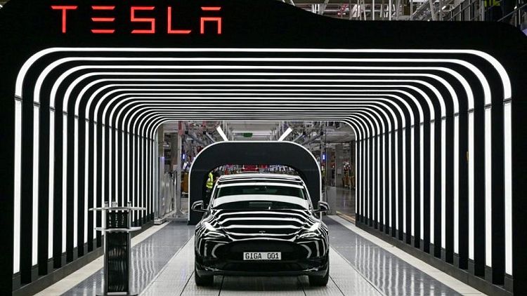 TESLA-MEXICO:Tesla considering plant near Mexico City's new airport, Mexican official says