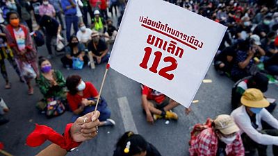 THAILAND-POLITICS:Activists urge Thailand's opposition to scrap royal insult law if elected
