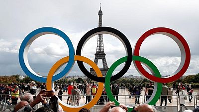 UKRAINE-CRISIS-OLYMPICS-MINISTER:Ukraine on mission to ban Russia from Paris Olympics