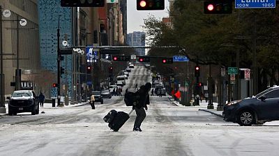USA-AEROLINEAS-CANCELACION:Las aerolíneas cancelan más de 1.400 vuelos en EEUU por la tormenta invernal