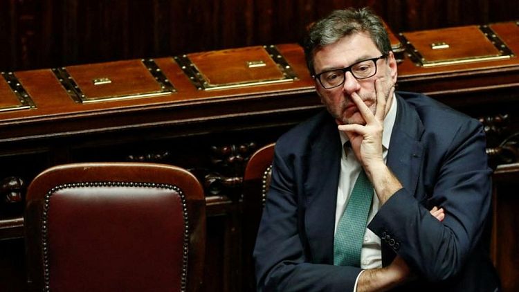 TELECOM-ITALIA-KKR-TREASURY:Italy still wants control of TIM's grid after KKR approach