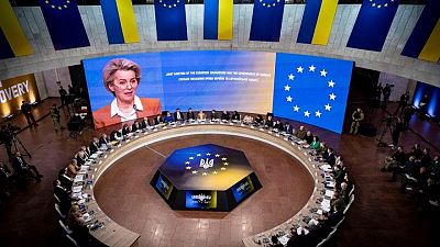 UCRANIA-CRISIS:Los líderes de la UE se reunirán con Zelenski en Kiev para discutir sobre la guerra