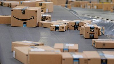 AMAZON-COM-RESULTS:Amazon's outlook disappoints as customer budgets stay tight