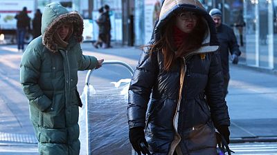 EEUU-CLIMA:Una tormenta ártica amenaza al noreste de EEUU con mínimos históricos