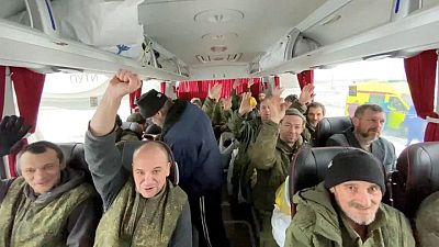 UKRAINE-CRISIS-PRISONER-EXCHANGE:Ukraine, Russia swap prisoners; bodies of British volunteers returned