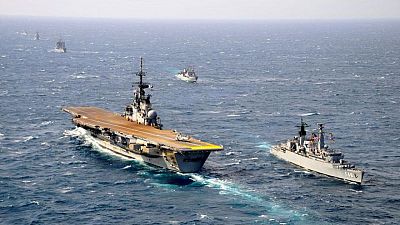 BRAZIL-AIRCRAFTCARRIER:Brazil sinks rusting old aircraft carrier in the Atlantic