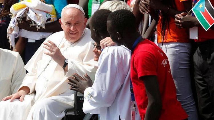 PAPA-AFRICA-SUDAN-DEL-SUR:El Papa pide a las iglesias que alcen su voz contra la injusticia en Sudán del Sur