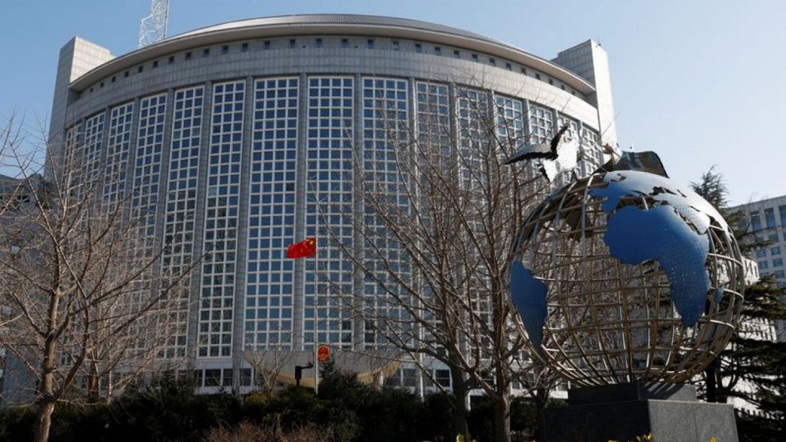 US-BALLON-CHINA-REAX-KH2:الصين تقول إنها تعترض بشدة على قيام أمريكا بإسقاط منطاد