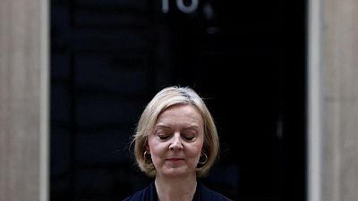 BRITAIN-POLITICS-TRUSS:UK's shortest-serving PM Liz Truss blames economic 'orthodoxy' for downfall