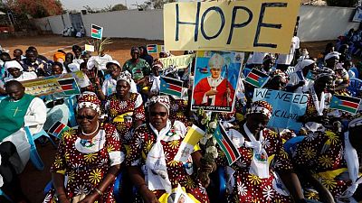 POPE-AFRICA-SOUTHSUDAN:Raise your voices against South Sudan injustice, pope tells Churches