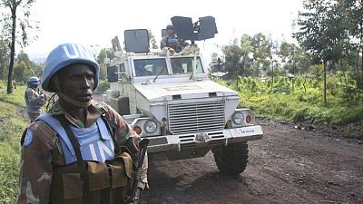 CONGO-UN-SECURITY-KH2:مقتل جندي من قوة حفظ السلام في الكونجو بعد تعرض طائرة هليكوبتر لإطلاق النار