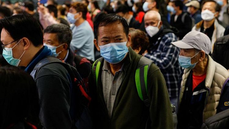 HEALTH-CORONAVIRUS-HONGKONG:Hong Kong registra afluencia de visitantes chinos tras la reapertura completa de las fronteras