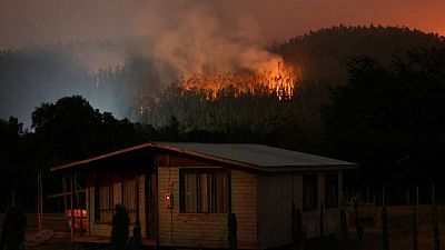 CHILE-FIRE:At least 24 dead in Chile as wildfires expand; foreign help on the way
