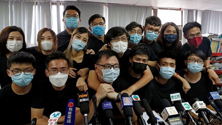 HONGKONG-SECURITY:Landmark Hong Kong national security trial starts 2 years after arrests