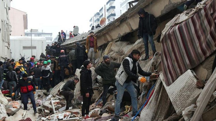 TURKEY-QUAKE-EU-SUPPORT:EU says over 10 search and rescue teams mobilised to Turkey after earthquake
