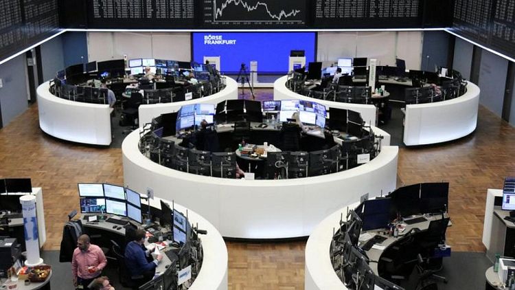 EUROPE-STOCKS-KH5:الأسهم الأوروبية تسجل أعلى مستوى في 9 أشهر بعد تصريحات رئيس المركزي الأمريكي