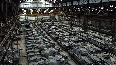 UCRANIA-CRISIS-ALEMANIA-TANQUES:Alemania, Dinamarca y Países Bajos suministrarán al menos 100 tanques Leopard 1 a Kiev