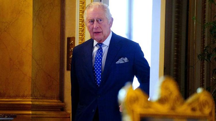 UKRAINE-CRISIS-ROYALS-ZELENSKIY:Britain's King Charles to meet Ukraine's Zelenskiy during surprise visit
