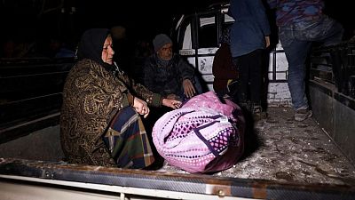 TURKEY-QUAKE-SYRIA-DISPLACEMENT:Nearly 300,000 displaced by Syria quake - state media