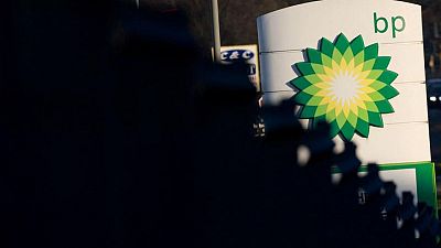 BP-STOCKS:BP's shares hit 3-1/2-year high after it cuts emissions targets